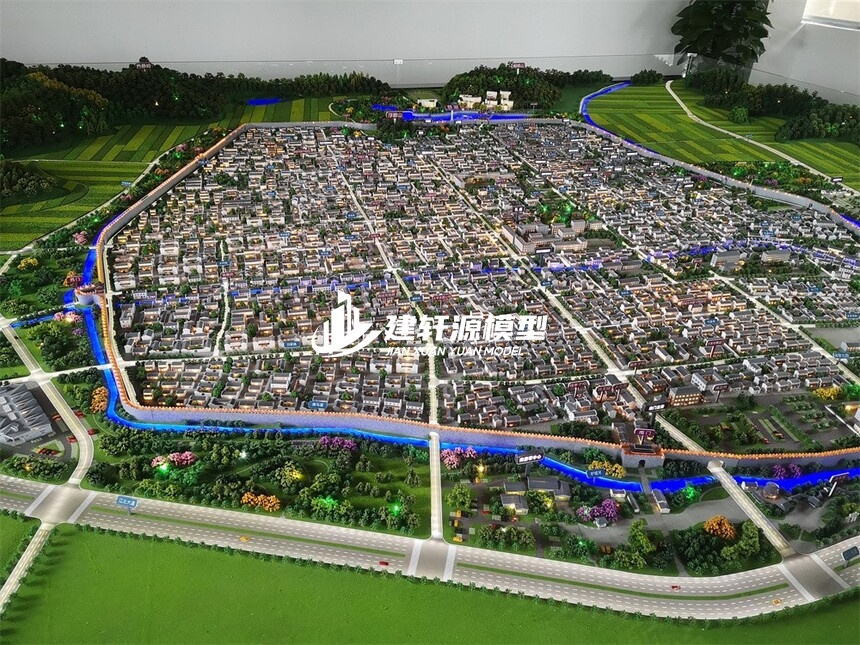 南通城市规划模型